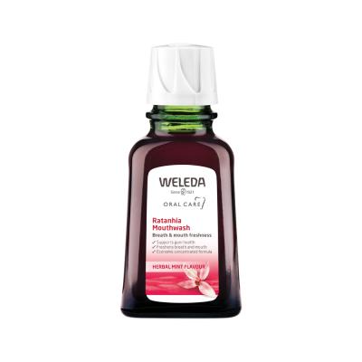 Weleda Oral Care Mouthwash Ratanhia (Herbal Mint Flavour) 50ml